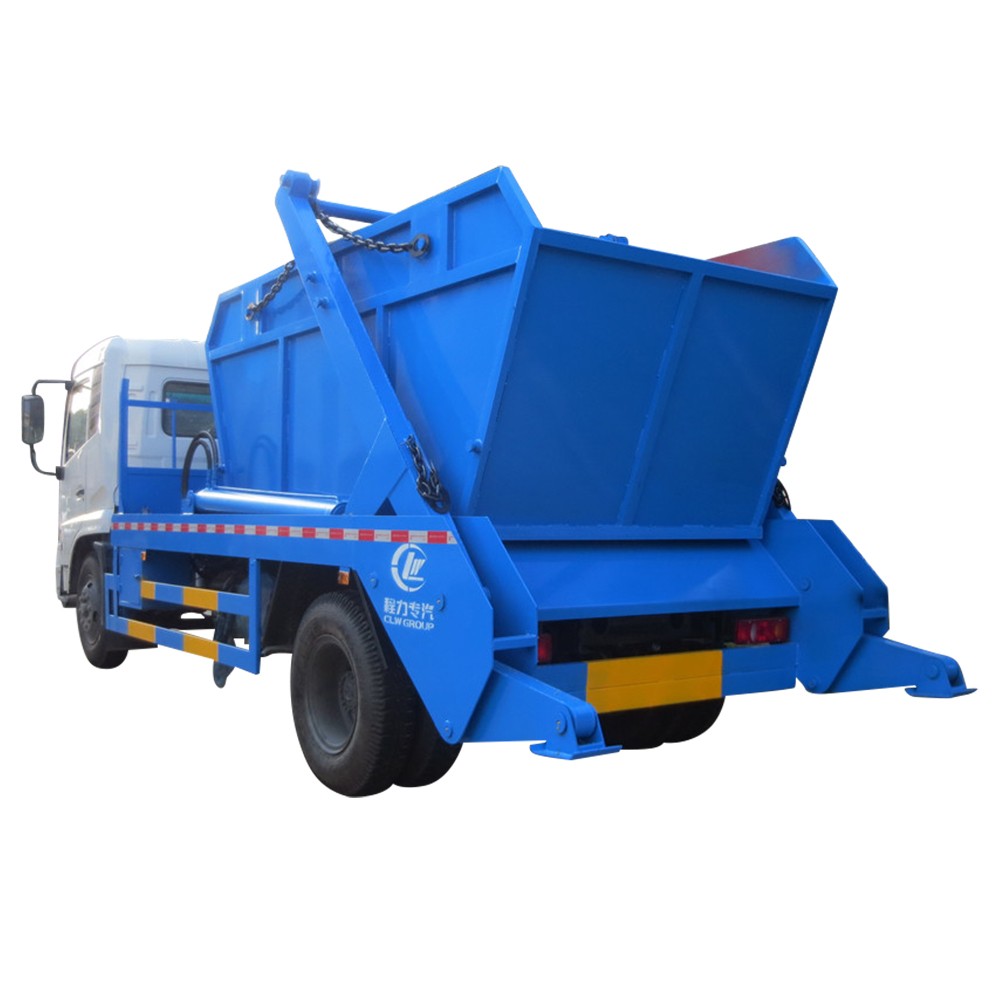 Camión de basura con elevador hidráulico Dongfeng 8 M3