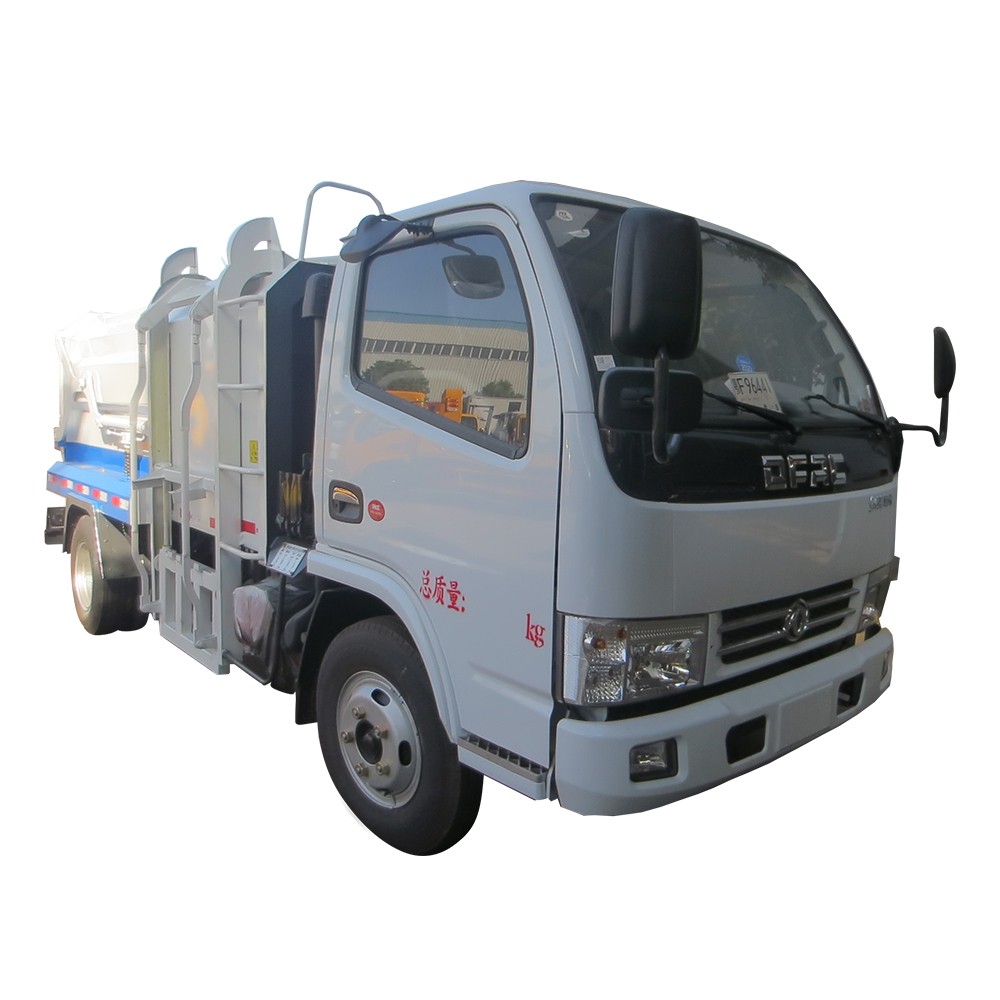Camión de basura de residuos Dongfeng 5 M3