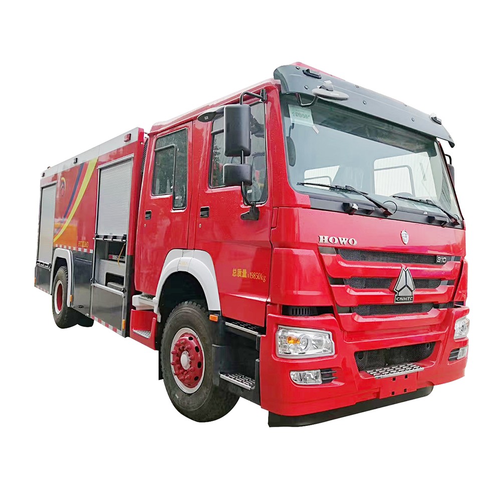 Camión de bomberos del tanque de agua de Howo 10000 litros
