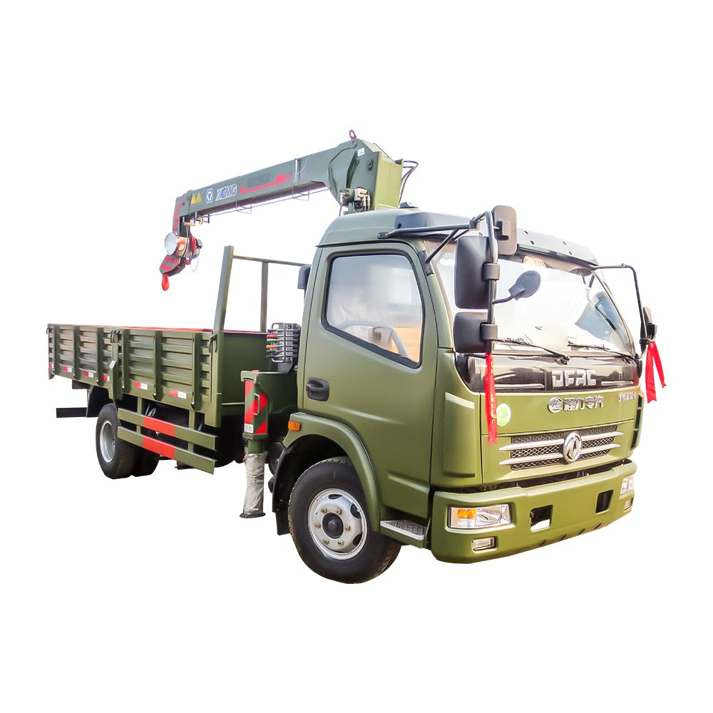 Grúa de 6 ruedas Dongfeng con camión