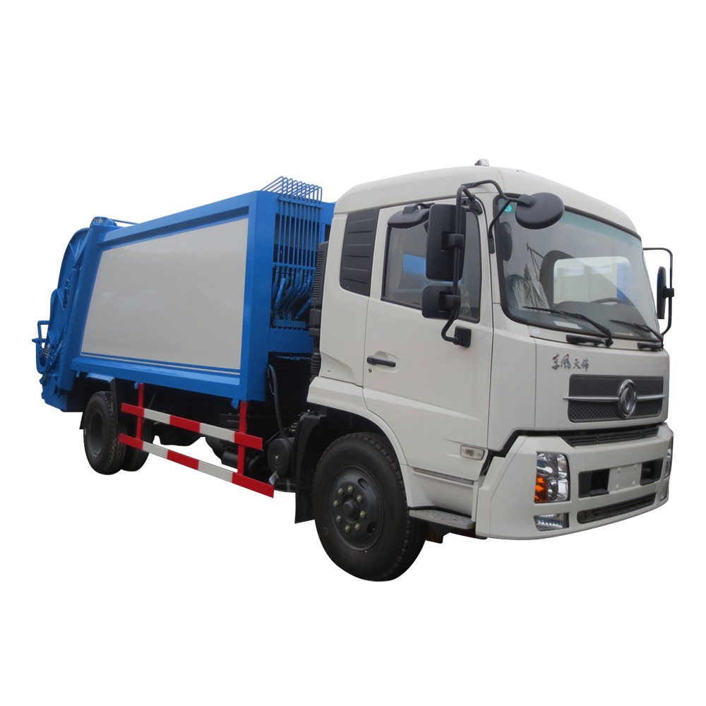 Camión elevador de contenedores de basura Dongfeng 10 Cbm