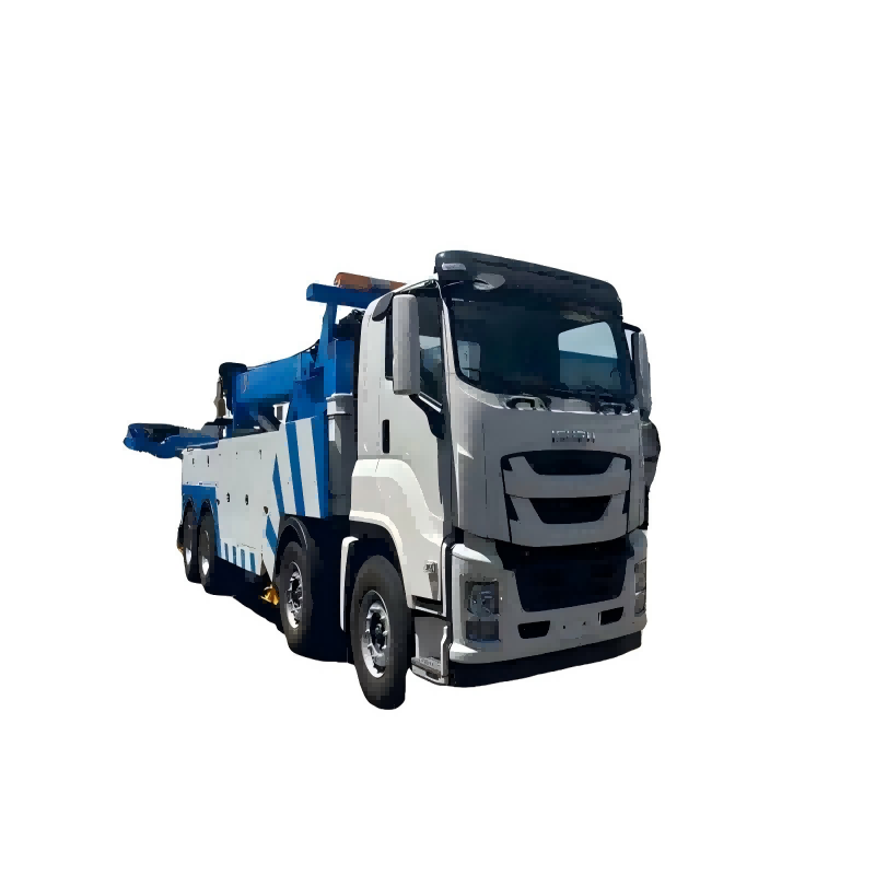 Camión grúa ISUZU con capacidad de elevación de 30 toneladas